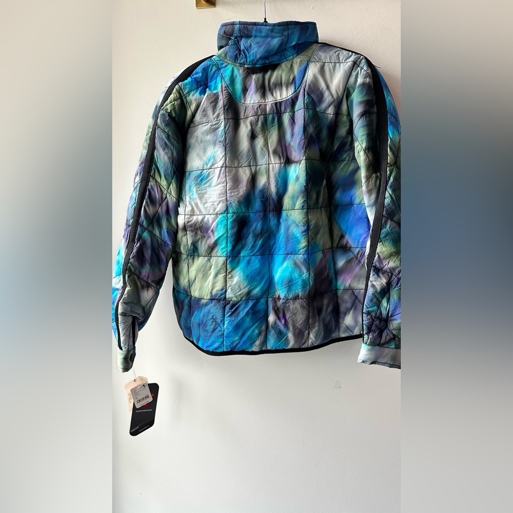 Free People, Blurry Flower Packable Reflective Puffer Jacket, Size XS | 0958 - Picture 4 of 10